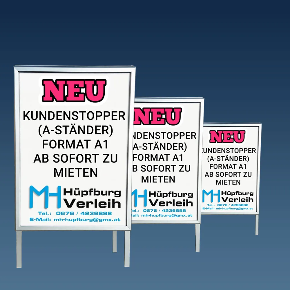 Kundenstopper A1
